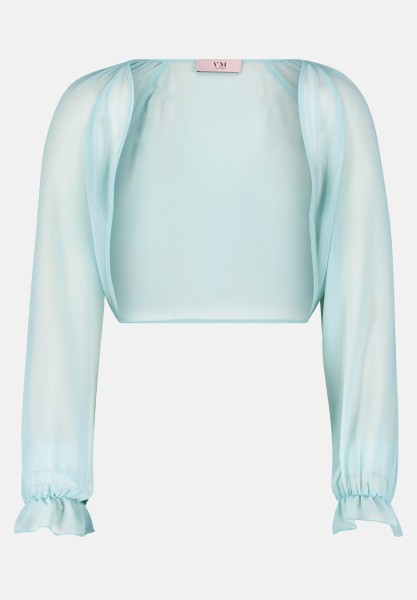 Vera Mont Bolero-Jacke mit gekräuseltem Ausschnitt