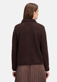 Cartoon Cardigan mit Kragen