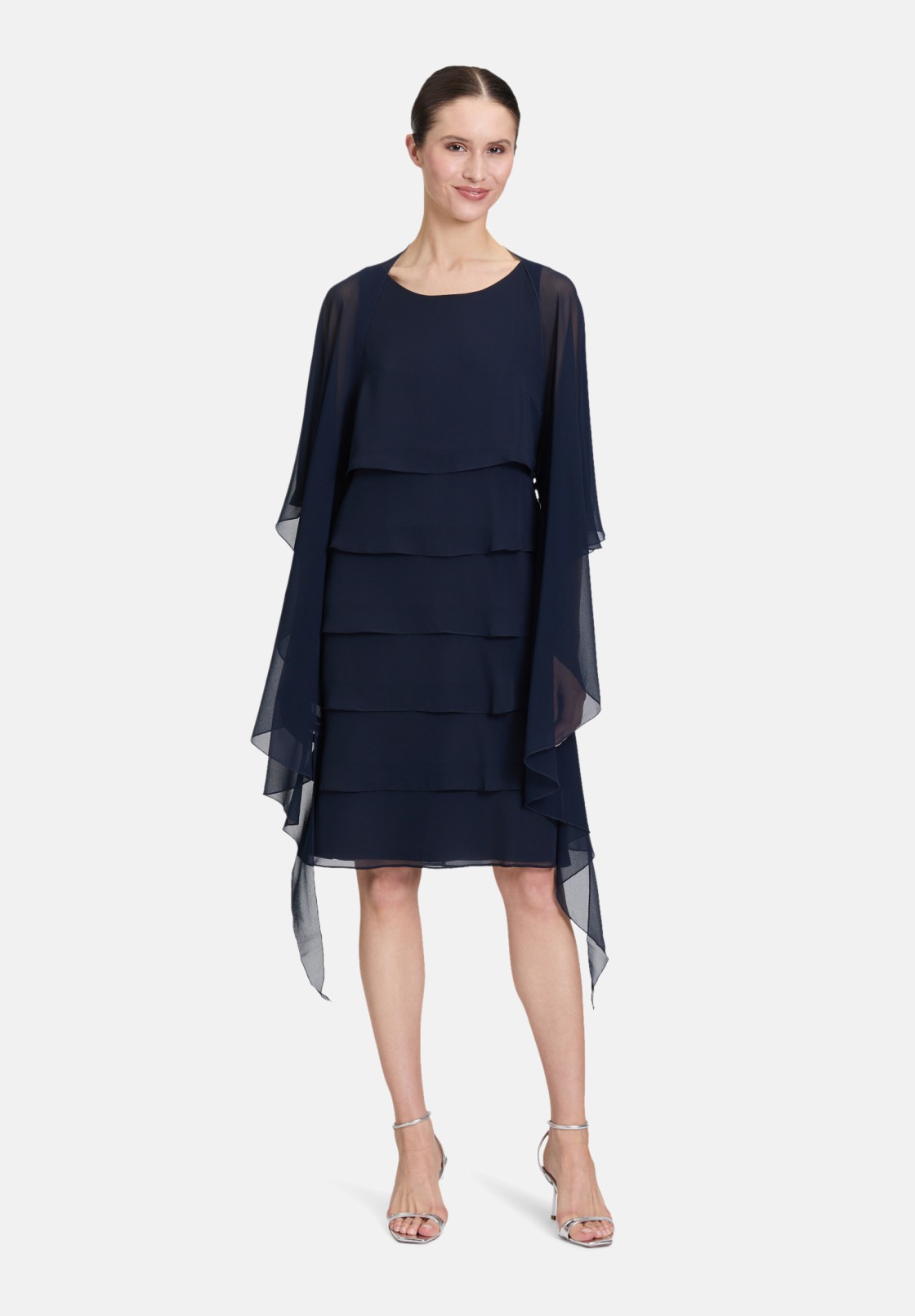 Vera Mont Chiffonstola mit Volant