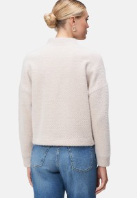 zero Sweatblazer strukturiert mit Knopfleiste | Betty Barclay