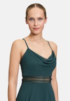 Vera Mont Cocktailkleid mit Wasserfallausschnitt