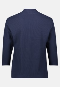 BETTY & CO Casual-Shirt mit V-Ausschnitt