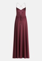 Vera Mont Abendkleid mit Wasserfallausschnitt
