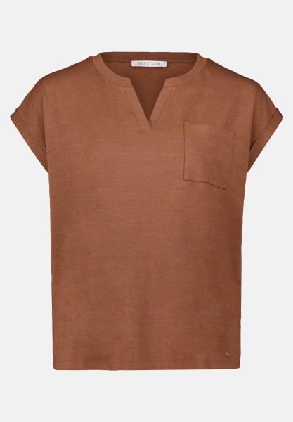 BETTY & CO Casual-Shirt mit Perlen