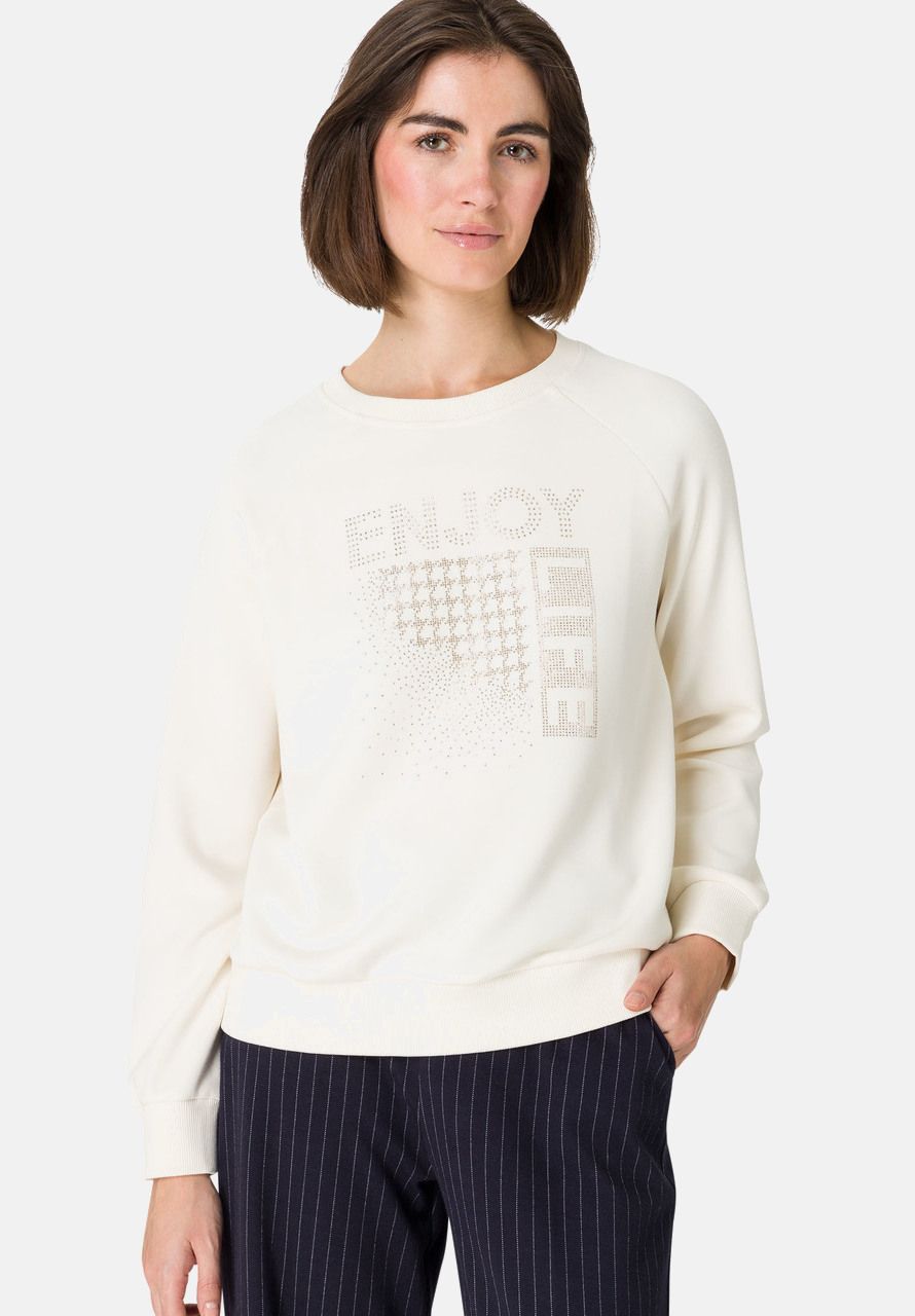zero Sweatshirt mit Glitzerprint | Betty Barclay
