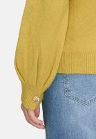 Cartoon Strickpullover mit Rundhalsausschnitt