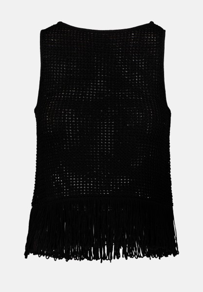 zero Stricktop mit Fransen | Betty Barclay