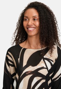 BETTY & CO Feinstrickpullover mit Print
