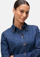 zero Jeanshemd mit Knopfleiste | Betty Barclay