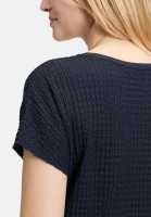 Betty Barclay Strukturshirt mit U-Boot-Ausschnitt