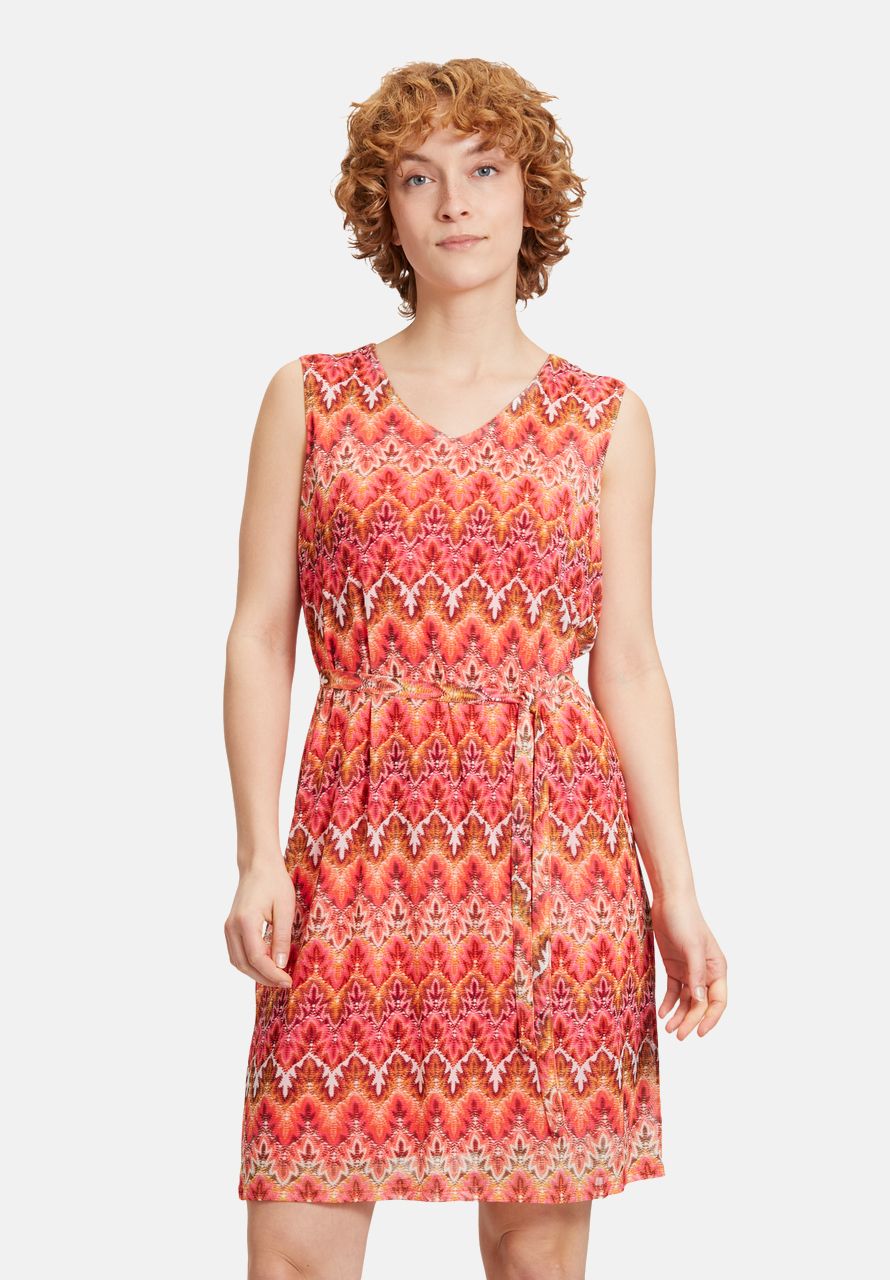 Cartoon Casual-Kleid ohne Arm