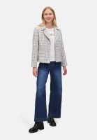 Cartoon Tweedblazer mit aufgesetzten Taschen