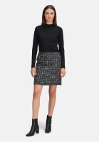 BETTY & CO Langarm-Shirt mit Rippenstruktur