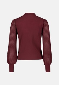 zero Strickpullover mit transparenten Ärmeln | Betty Barclay