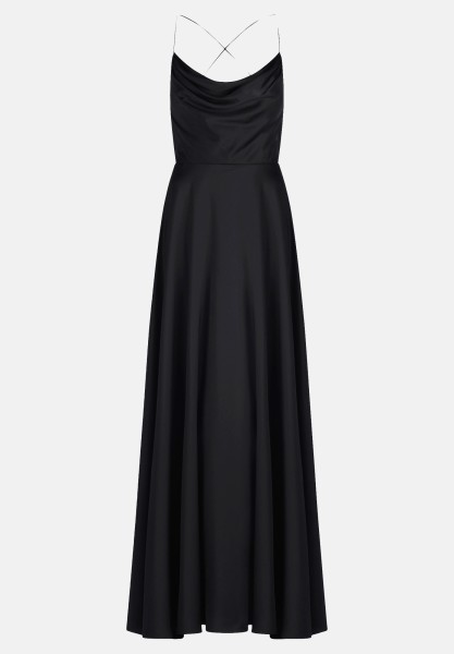 Vera Mont Abendkleid mit Wasserfallausschnitt