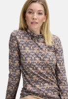 Betty Barclay Rollkragenshirt mit Stehkragen