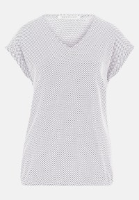 BETTY & CO Strukturshirt mit Gummizug