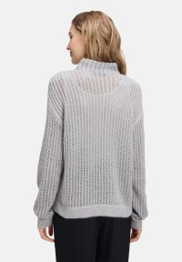 Betty Barclay Strickpullover mit hohem Kragen