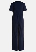 Cartoon Jumpsuit mit Bindegürtel