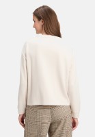 Cartoon Sweatshirt mit Kragen