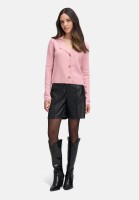 Cartoon Strick-Cardigan mit Reverskragen