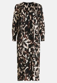 Betty Barclay Plisseekleid langarm