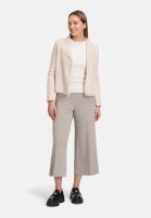 Cartoon Strick-Cardigan mit Fransen