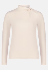 Cartoon Langarm-Shirt mit Kragen