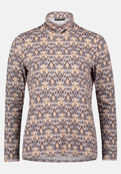 Betty Barclay Rollkragenshirt mit Stehkragen