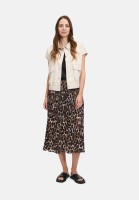 BETTY & CO Plisseerock mit Animalprint