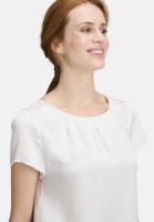 Vera Mont Satin-Bluse kurzarm