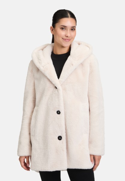 Betty Barclay Plüschjacke mit Kapuze