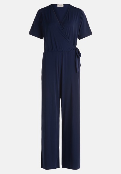 Cartoon Jumpsuit mit Bindegürtel