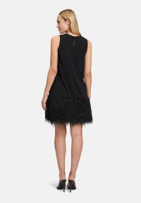 Vera Mont Abendkleid mit Fransen