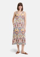Vera Mont Sommerkleid mit V-Ausschnitt