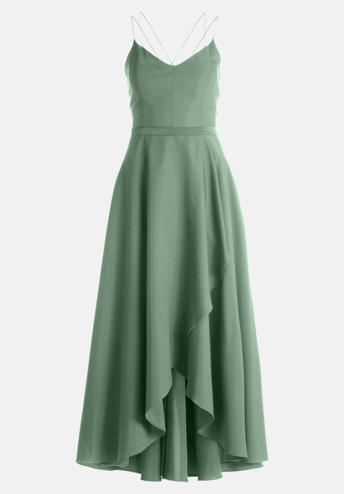 Vera Mont Abendkleid mit Volant