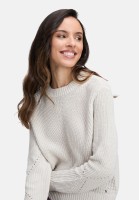 BETTY & CO Strickpullover mit Lurexfaden