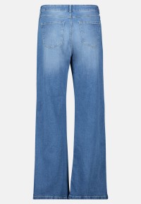 Cartoon Stretch-Jeans mit Eingrifftaschen
