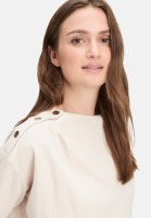 Cartoon Sweatshirt mit Kragen