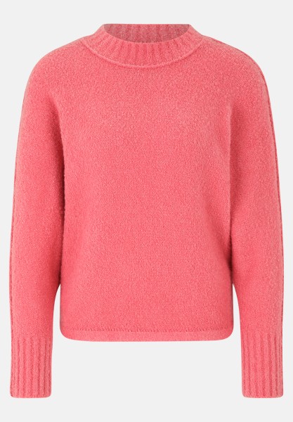 Cartoon Strickpullover mit Fledermausärmeln