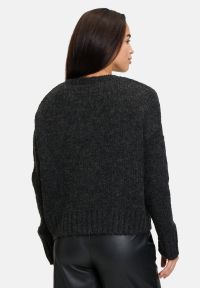 Cartoon Basic-Pullover mit Rundhalsausschnitt