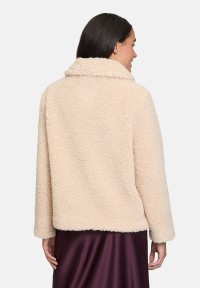 Cartoon Plüschjacke mit Kragen