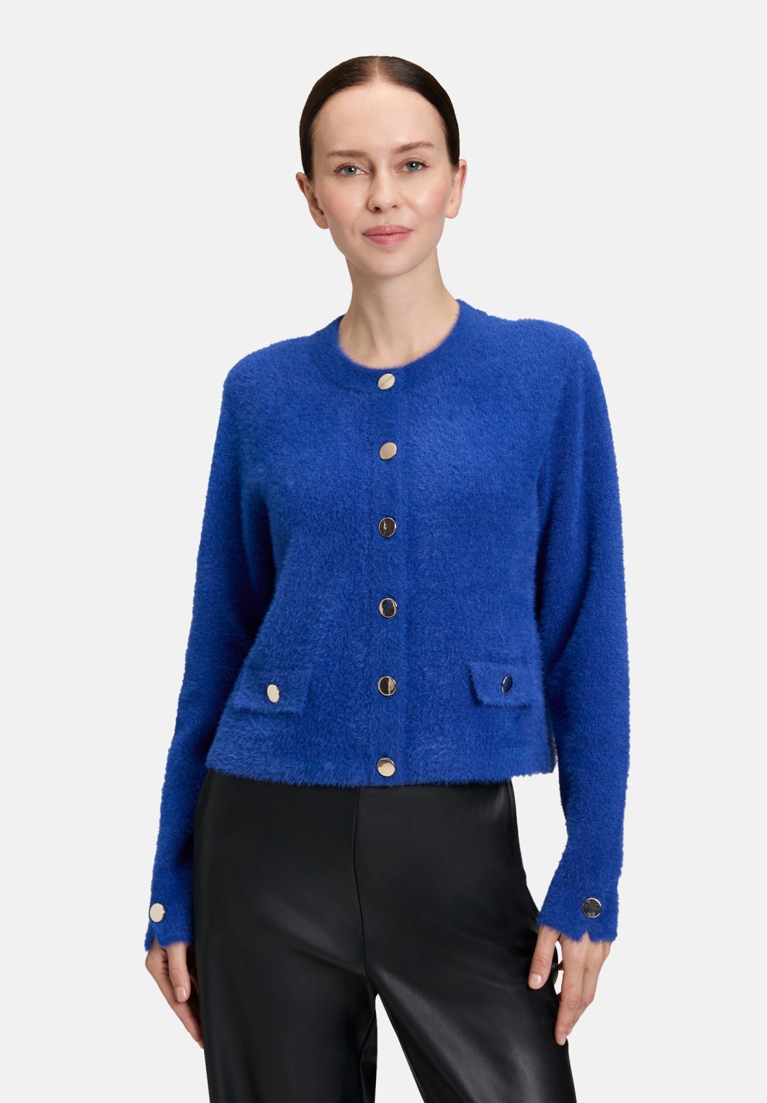 Betty Barclay Casual-Strickjacke mit Knopfleiste