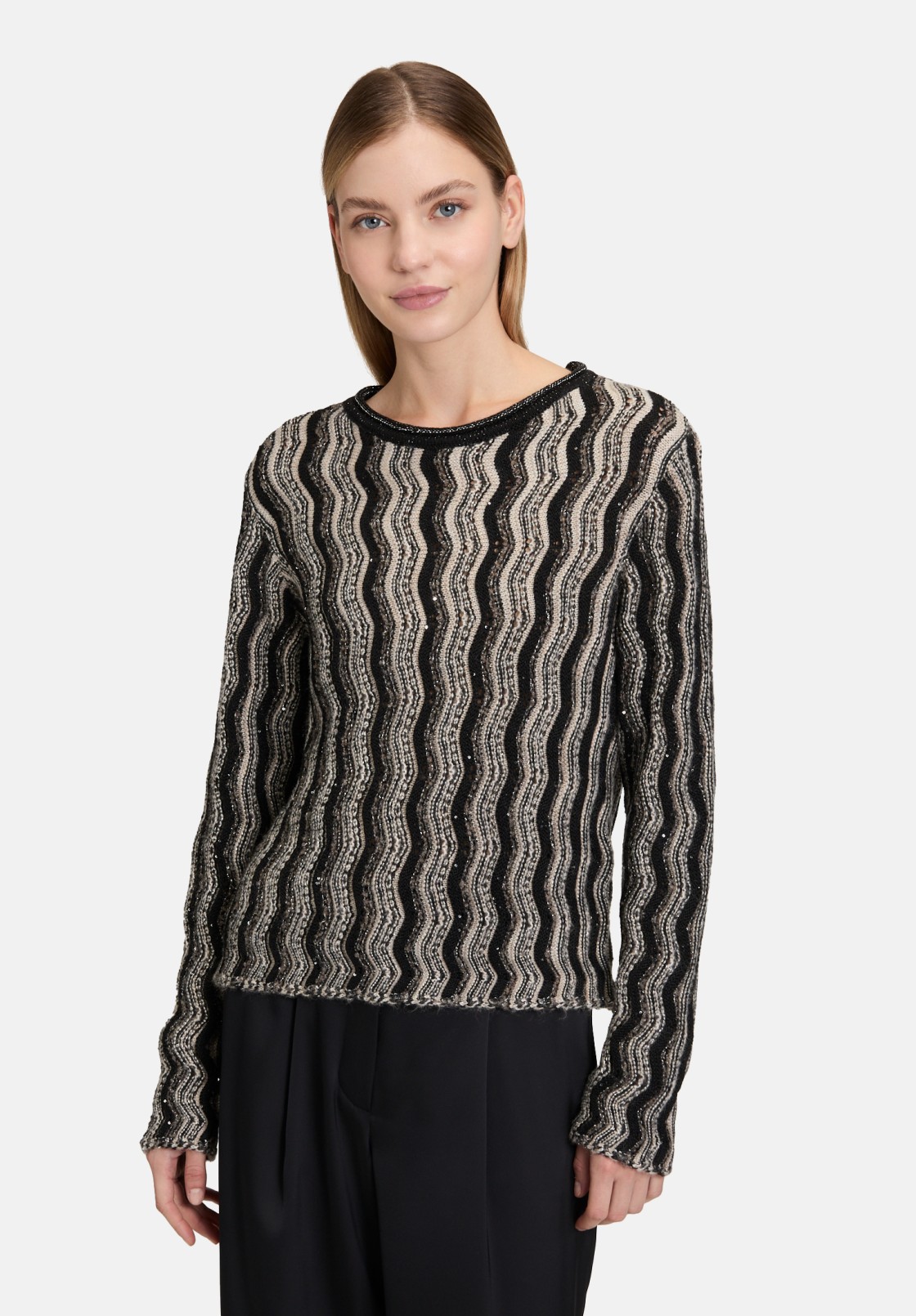 Betty Barclay Strickpullover mit Pailletten