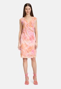 Cartoon Casual-Kleid ohne Arm