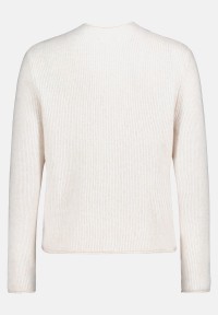 Cartoon Strickpullover mit Stehkragen