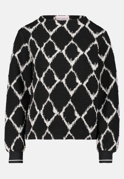 Betty Barclay Sweatshirt mit Rippbündchen