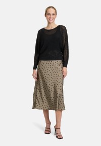 Vera Mont Satinrock mit Print