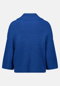 BETTY & CO Strickpullover mit Kragen