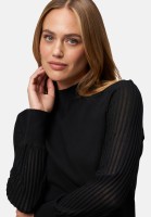 zero Strickpullover mit transparenten Ärmeln | Betty Barclay